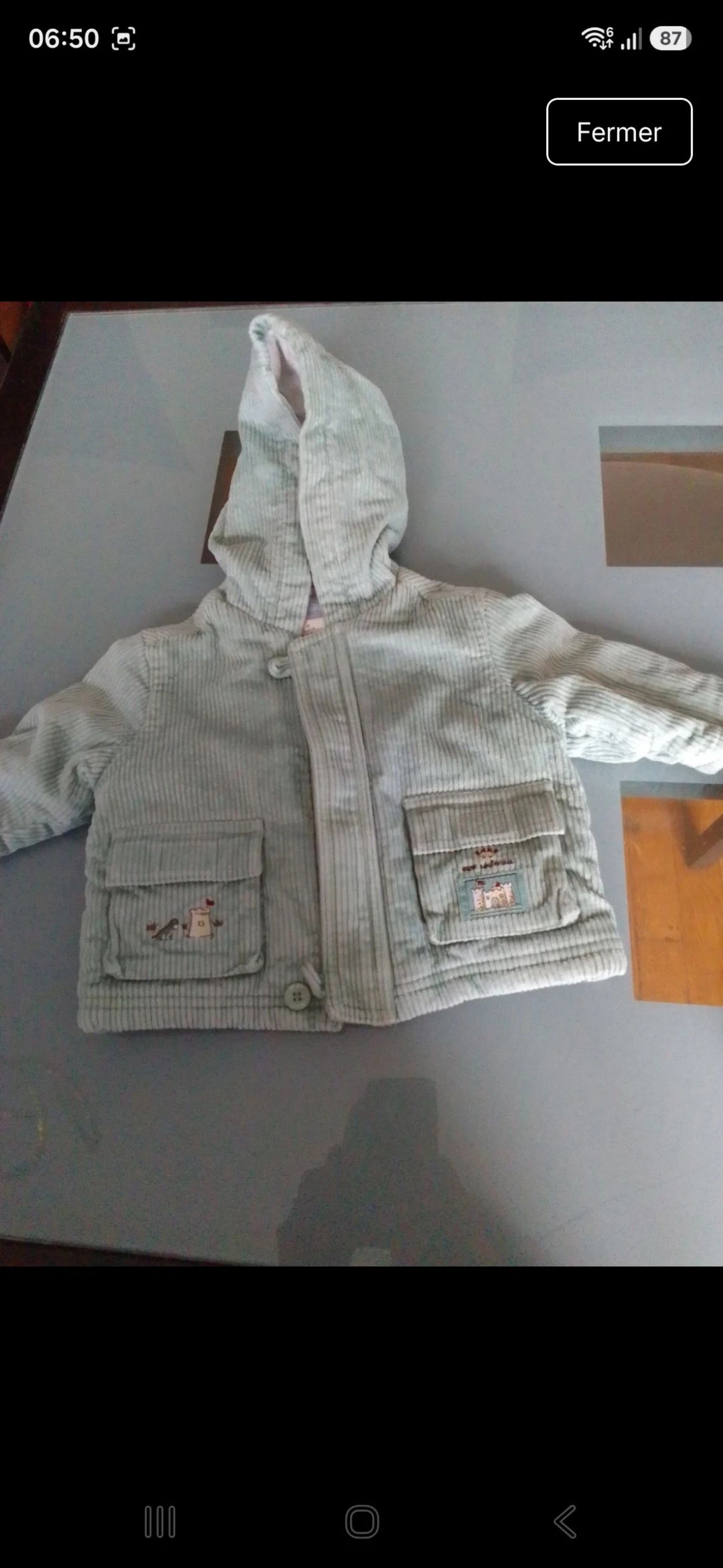Manteau bebe 